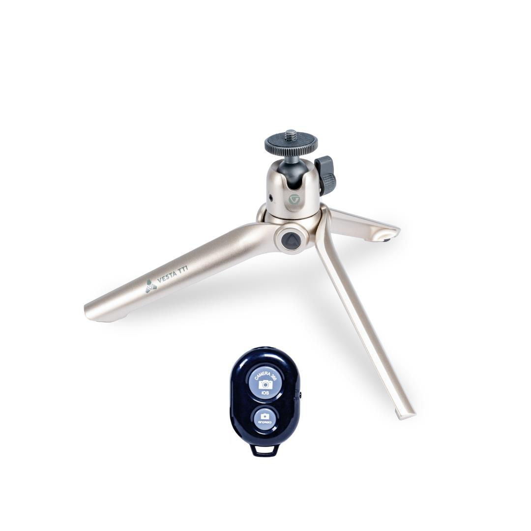 Vesta TT1 Champaigne Mini Tripod
