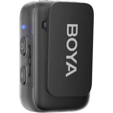 Boyamic 2 Kamera ve Mobil Cihazlar için Yapay Zeka Destekli 2 Kişilik Kablosuz Mikrofon Sistemi