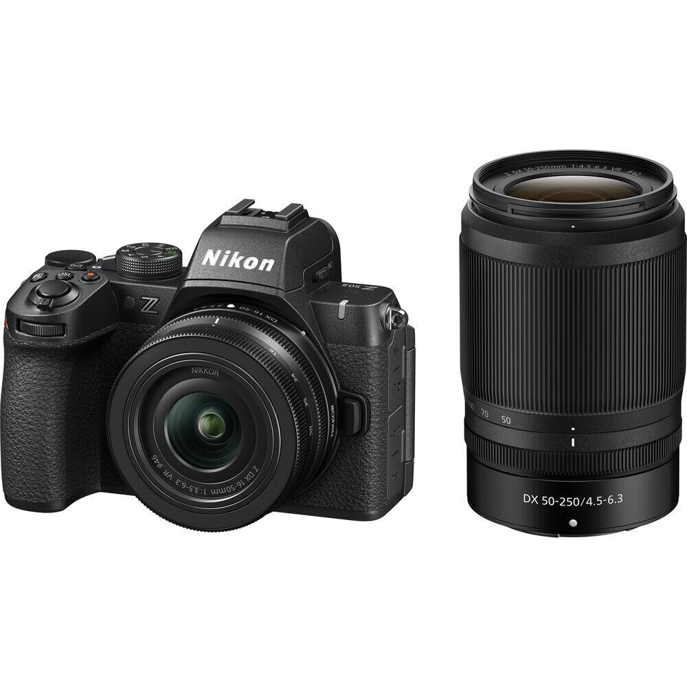 Z50 II Body + Nikkor Z DX 16-50 & Z DX 50-250 VR Lens Kit