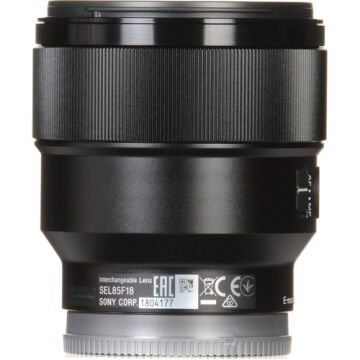FE 85mm F/1.8 Lens (Sony E-Mount)