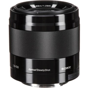 E 50mm F/1.8 OSS Lens (Siyah/Sony E-Mount)