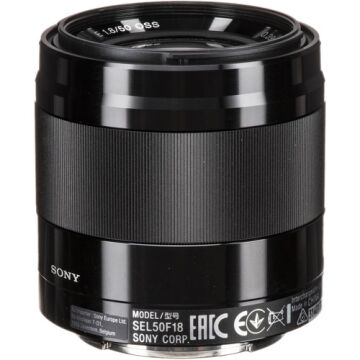 E 50mm F/1.8 OSS Lens (Siyah/Sony E-Mount)
