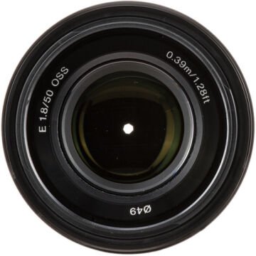 E 50mm F/1.8 OSS Lens (Siyah/Sony E-Mount)