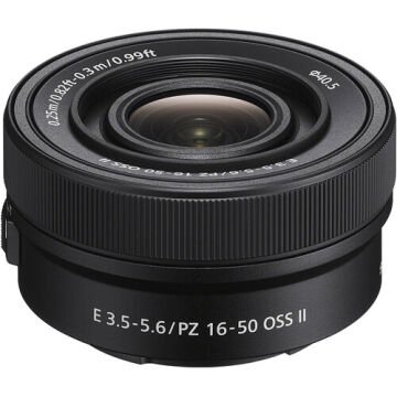 E PZ 16-50mm F/3.5-5.6 OSS II Lens (Siyah/Sony E-Mount)