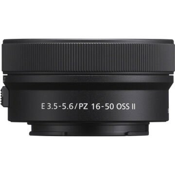 E PZ 16-50mm F/3.5-5.6 OSS II Lens (Siyah/Sony E-Mount)
