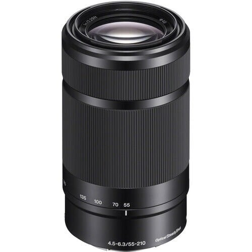 E 55-210mm F/4.5-6.3 OSS Lens (Siyah/Sony E-Mount)