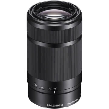 E 55-210mm F/4.5-6.3 OSS Lens (Siyah/Sony E-Mount)