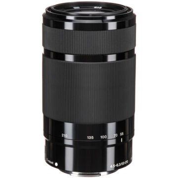 E 55-210mm F/4.5-6.3 OSS Lens (Siyah/Sony E-Mount)