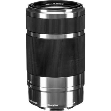E 55-210mm F/4.5-6.3 OSS Lens (Gümüş/Sony E-Mount)
