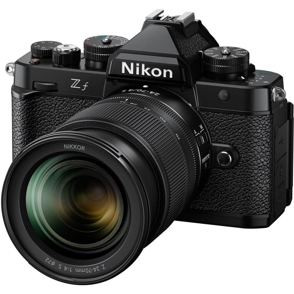 Zf Body + Nikkor Z 24-70 F/4 S Lens Kit (Siyah)
