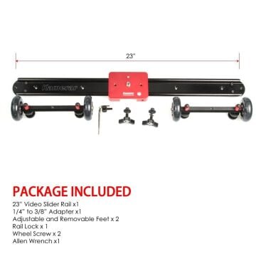SD-1 Tekerlekli Slider Dolly