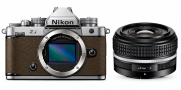 Zf Body + Nikkor Z 40mm F/2 SE Lens Kit (Gümüş ve Sepya Kahverengi)