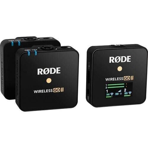Wireless Go II 2 Kişilik Kablosuz Yaka Mikrofonu