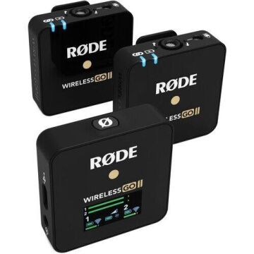 Wireless Go II 2 Kişilik Kablosuz Yaka Mikrofonu
