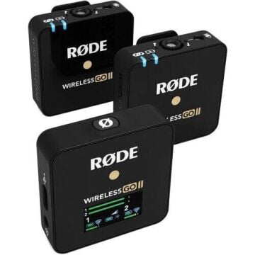 Wireless Go II 2 Kişilik Kablosuz Yaka Mikrofonu