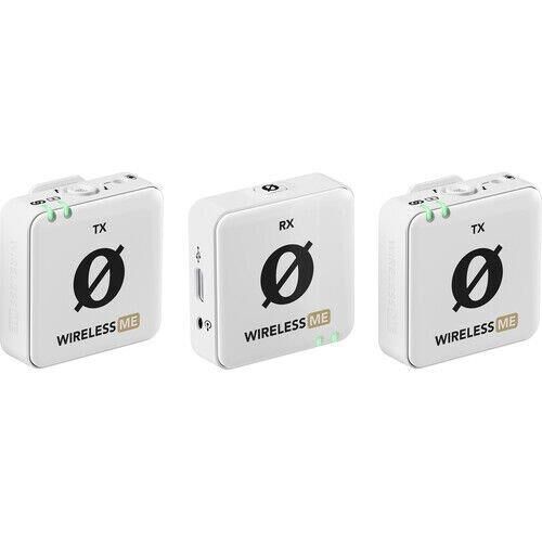 Wireless ME 2 Kişilik Kablosuz Yaka Mikrofonu (Beyaz)