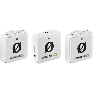 Wireless ME 2 Kişilik Kablosuz Yaka Mikrofonu (Beyaz)