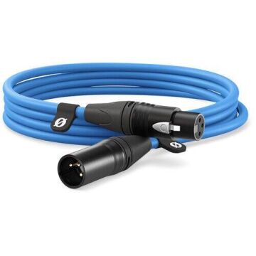 XLR-3 3 mt. XLR Kablo (Mavi)