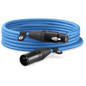 XLR-6 6 mt. XLR Kablo (Mavi)