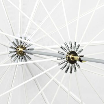 Derin Beyaz Şemsiye XL 165cm (100980)