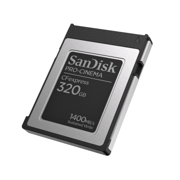 320GB Pro-Cinema 1400 mb/s CF Express Type B Hafıza Kartı