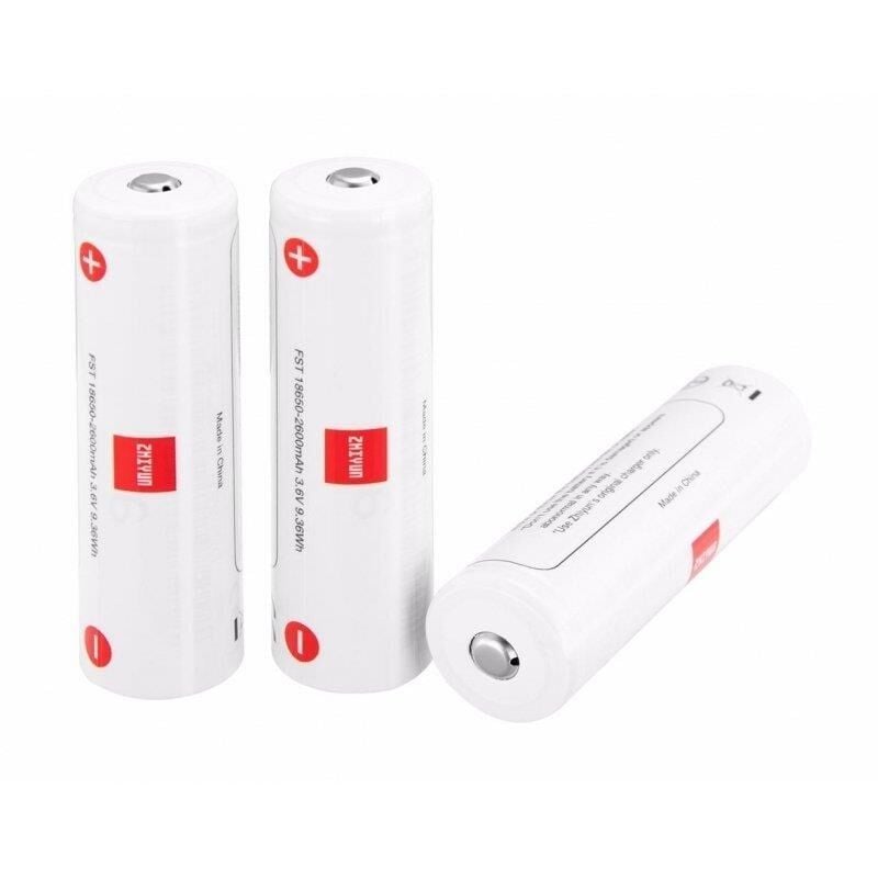 3’lü 18650 Şarj Edilebilir Batarya Seti