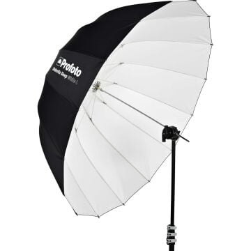 Derin Beyaz Şemsiye L 130cm (100977)