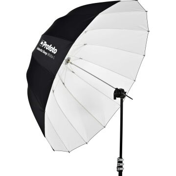Derin Beyaz Şemsiye L 130cm (100977)