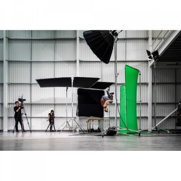 MLBG4301KG Green Chroma Key FX Taşınabilir Arka Plan Kiti