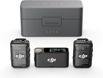 MIC 2 (2 TX + 1 RX + Charging Case) 2 Konuşmacılı Kablosuz Mikrofon Sistemi