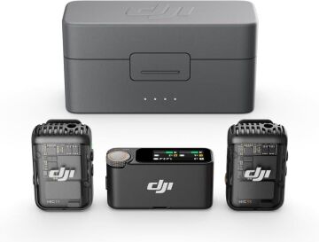 MIC 2 (2 TX + 1 RX + Charging Case) 2 Konuşmacılı Kablosuz Mikrofon Sistemi