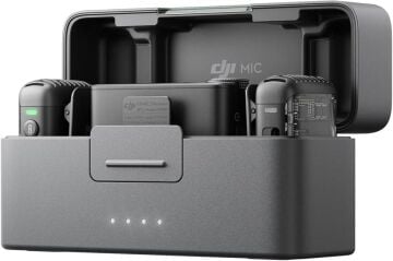 MIC 2 (2 TX + 1 RX + Charging Case) 2 Konuşmacılı Kablosuz Mikrofon Sistemi
