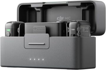 MIC 2 (2 TX + 1 RX + Charging Case) 2 Konuşmacılı Kablosuz Mikrofon Sistemi