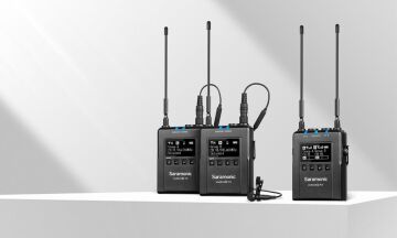 Uw-Mic9s Kit 2 (TX+TX+RX) Kablosuz Mikrofon Sistemi