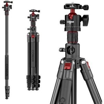 KX3939Mini-A32 Çok Fonksiyonlu Yatay Tripod ve Monopod