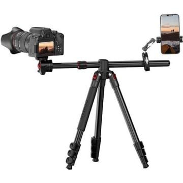 KX3939Mini-A32 Çok Fonksiyonlu Yatay Tripod ve Monopod
