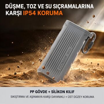 E10 Taşınabilir Yüksek Hızlı Kart Okuyucu (Gri)
