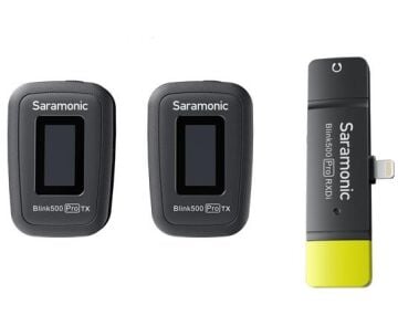 Blink 500 Pro B4 (TX+TX+RXDi) Apple Cihazlar için Kablosuz Yaka Mikrofon Sistemi