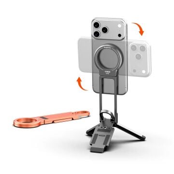 DP58 Çok Açılı Manyetik Telefon Tripodu (Siyah)