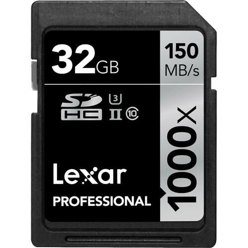 Professional 32GB 1000x SDHC UHS-II SD Hafıza Kartı