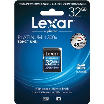 Platinum II 32GB 300x SDXC UHS-I SD Hafıza Kartı
