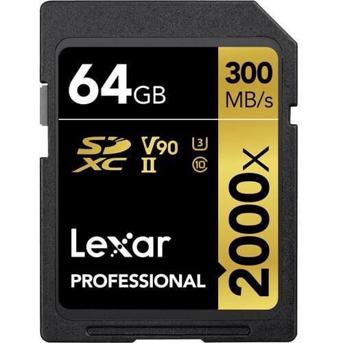 Professional 64GB 2000x SDXC UHS-II SD Hafıza Kartı