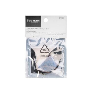 SR-C2011 USB-C - 3.5mm TRRS Adaptör Kablosu