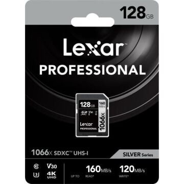 Professional 128GB 1066x SDXC UHS-I SD Hafıza Kartı