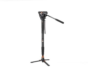 DX428C Karbon Fiber Monopod + Q6 Video Fluid Head