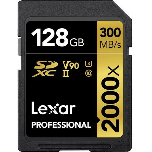 Professional 128GB 2000x SDXC UHS-II SD Hafıza Kartı