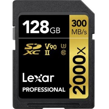 Professional 128GB 2000x SDXC UHS-II SD Hafıza Kartı