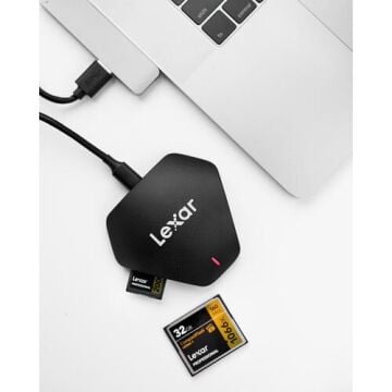 Professional 3’ü 1 Arada USB 3.1 Çoklu Kart Okuyucu