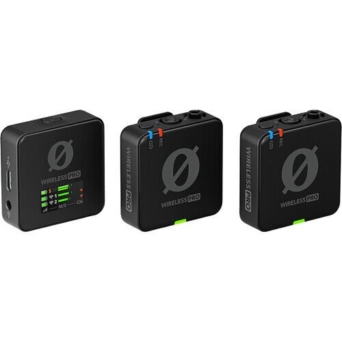 Wireless Pro 2 Kişilik Kablosuz Yaka Mikrofonu