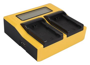 Fuji NP-W235 Bataryalar İçin Dual LCD / USB Şarj Ünitesi (7695)